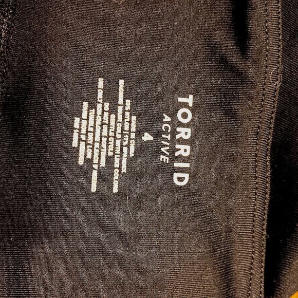 Torrid Black Stretchy Pants 4XL - Picture 4 of 6